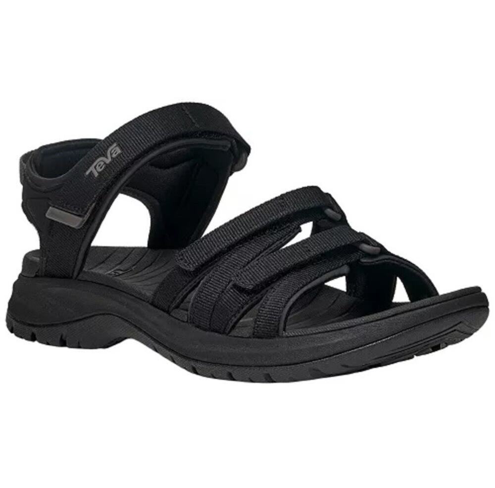 NEW Teva Women's Tirra Sport Round Toe Sandals Size 6 Black